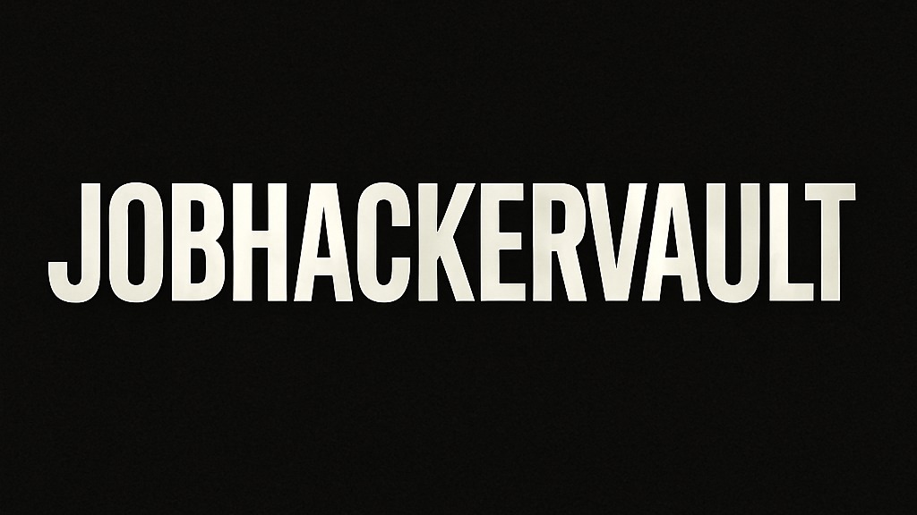 Job Hacker Vault