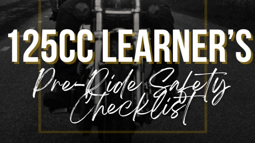 Learner motorbike Checklist