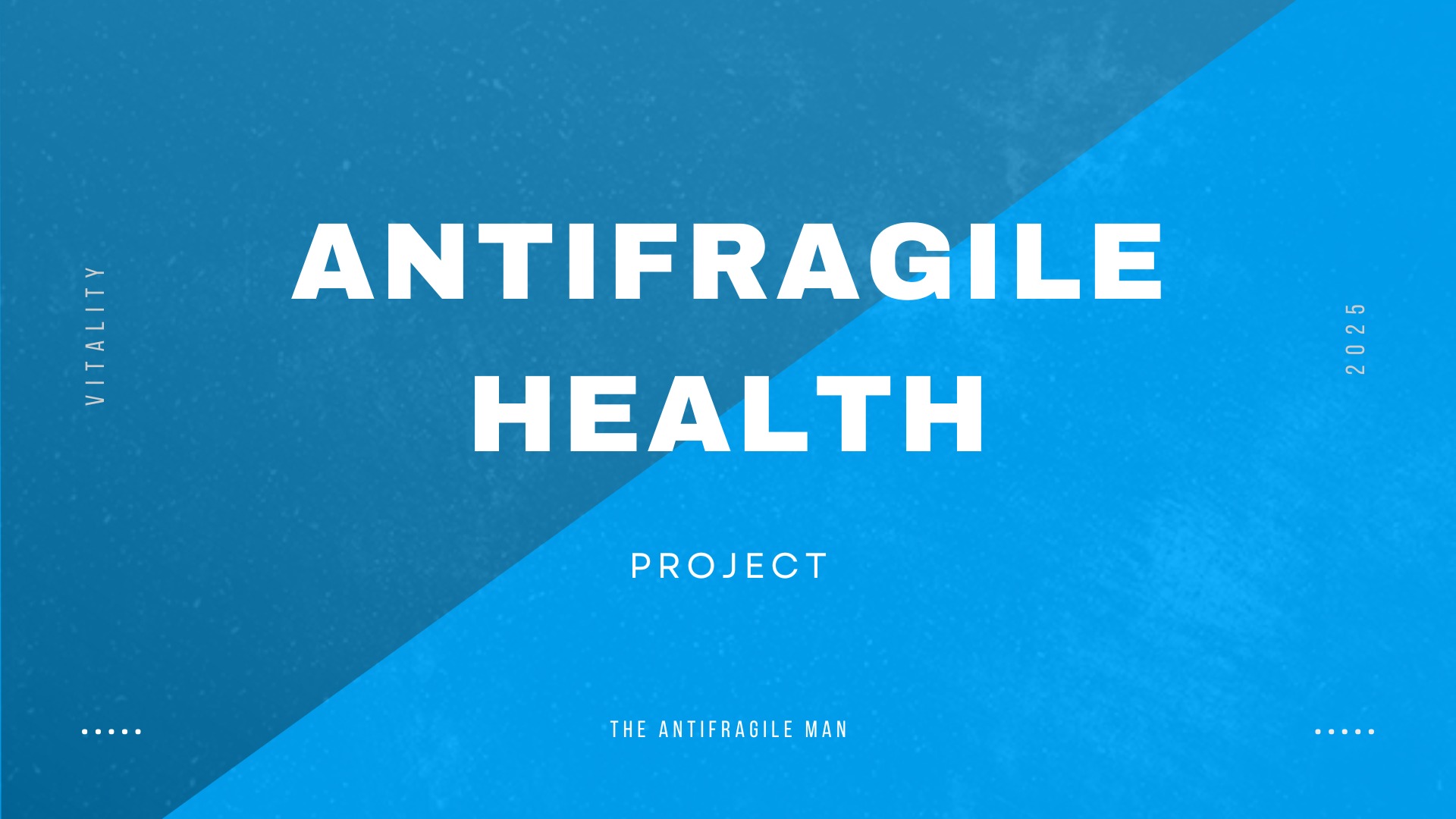 Antifragile Health