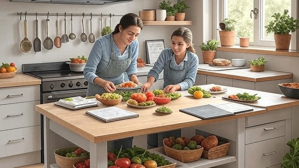 Time-efficient vegan meal plan