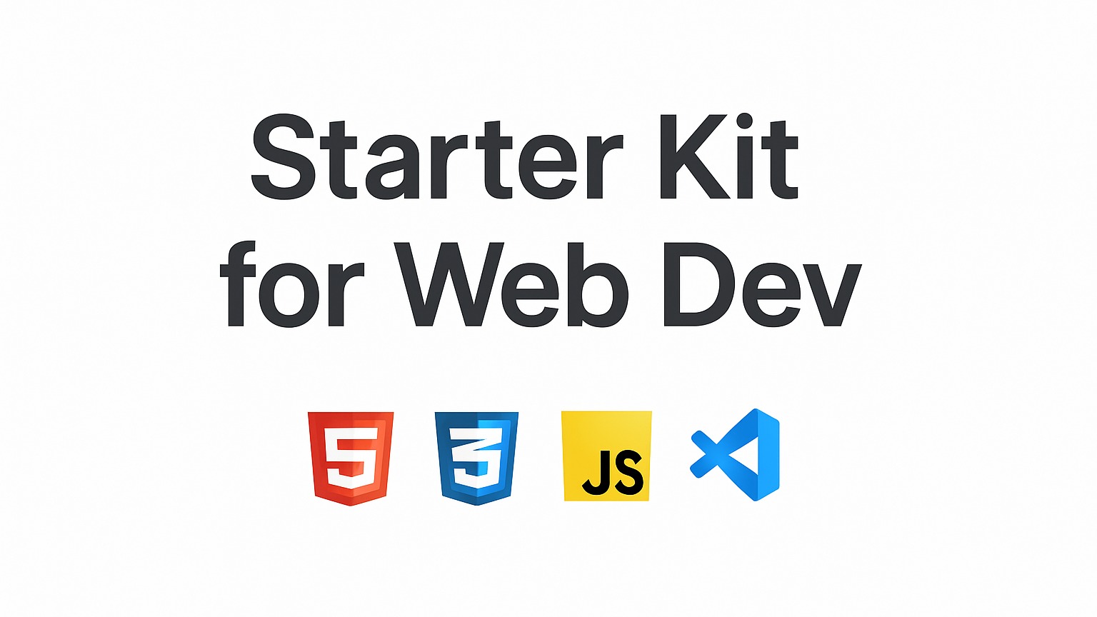 WEB DEV STARTER KITS