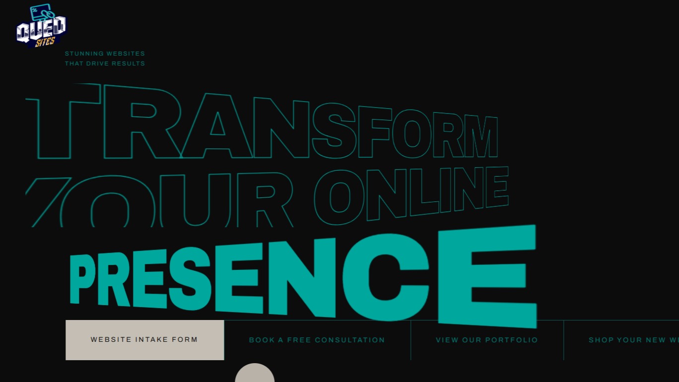 QUEDSITES: Custom Websites