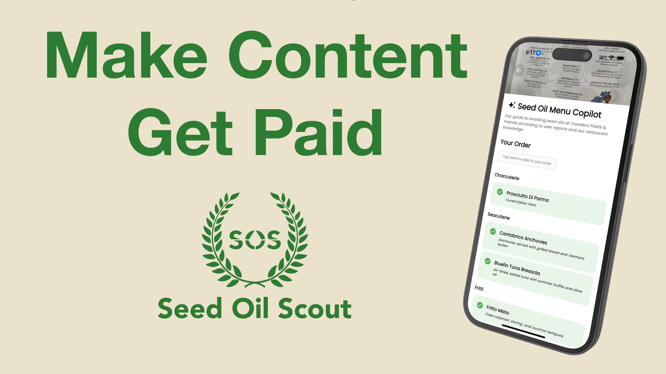 Seed Oil Scout Videos (USA)