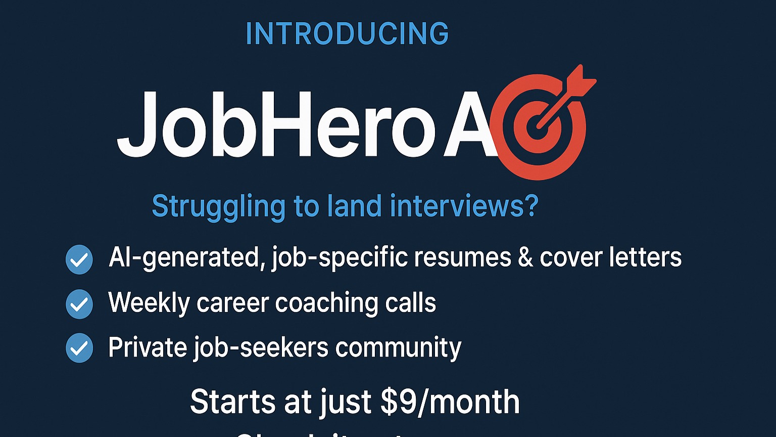 Resume & Cover Letter builder.