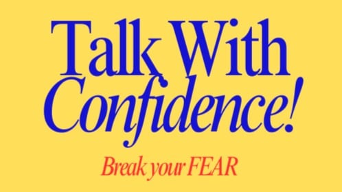 Talk With Confidence