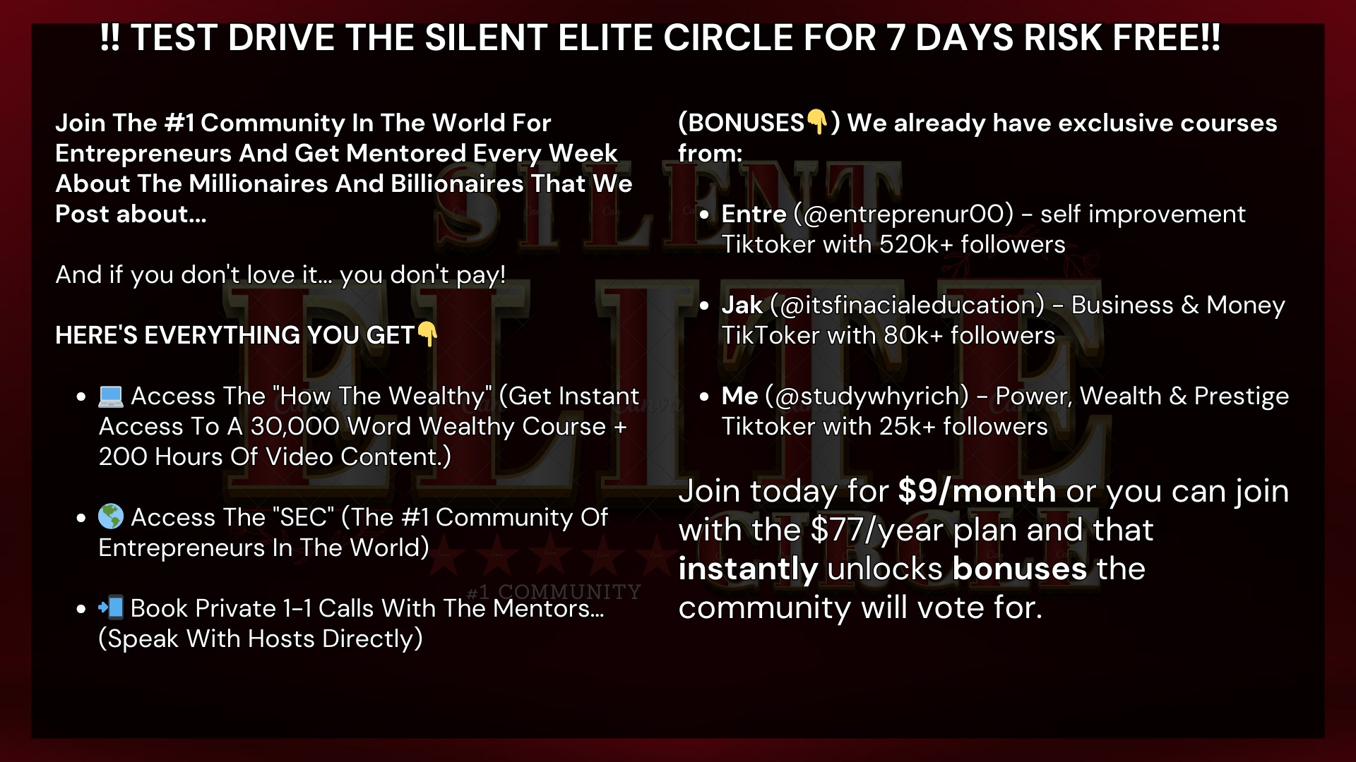Silent Elite Circle