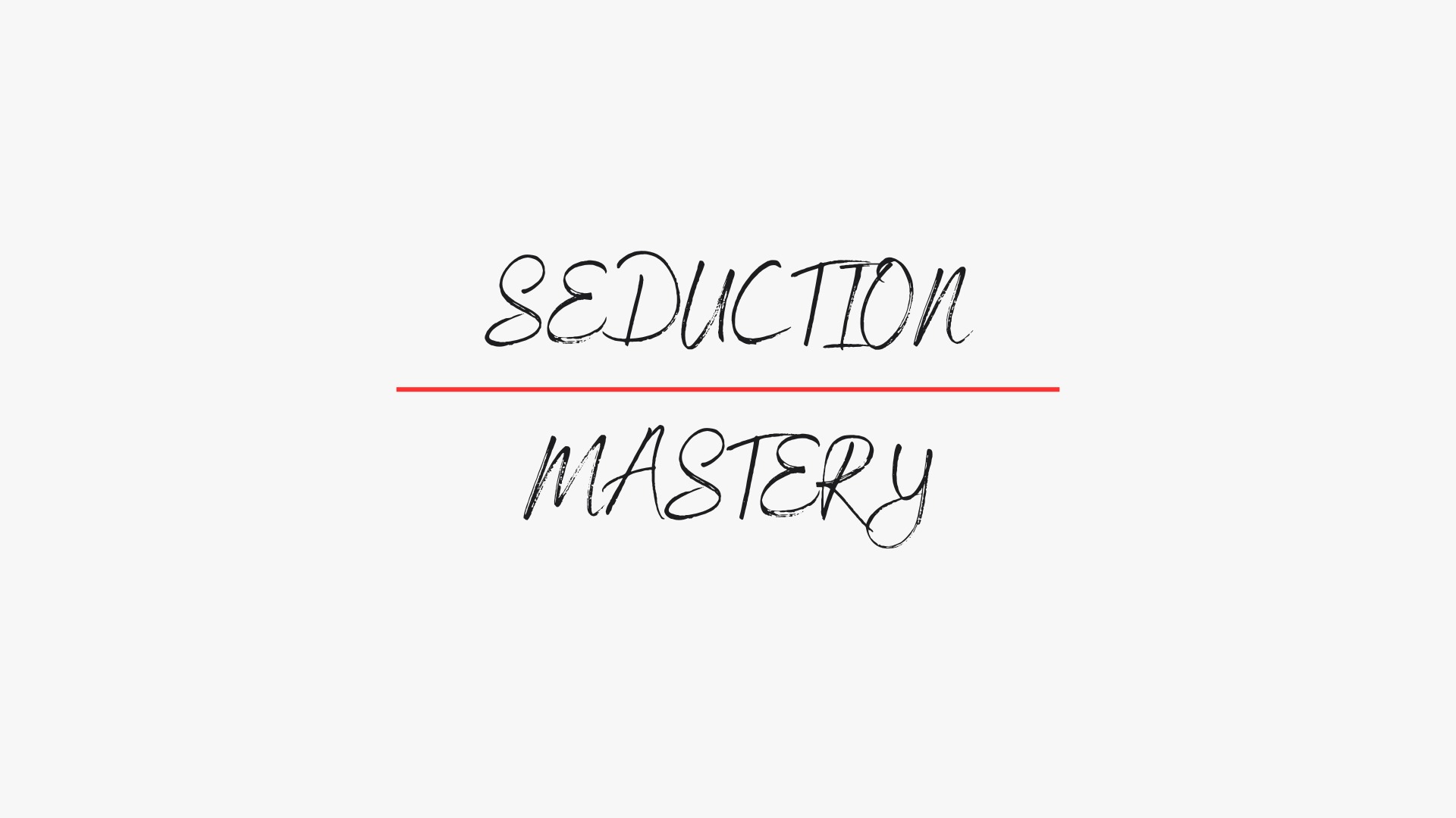 Seduction Mastery 