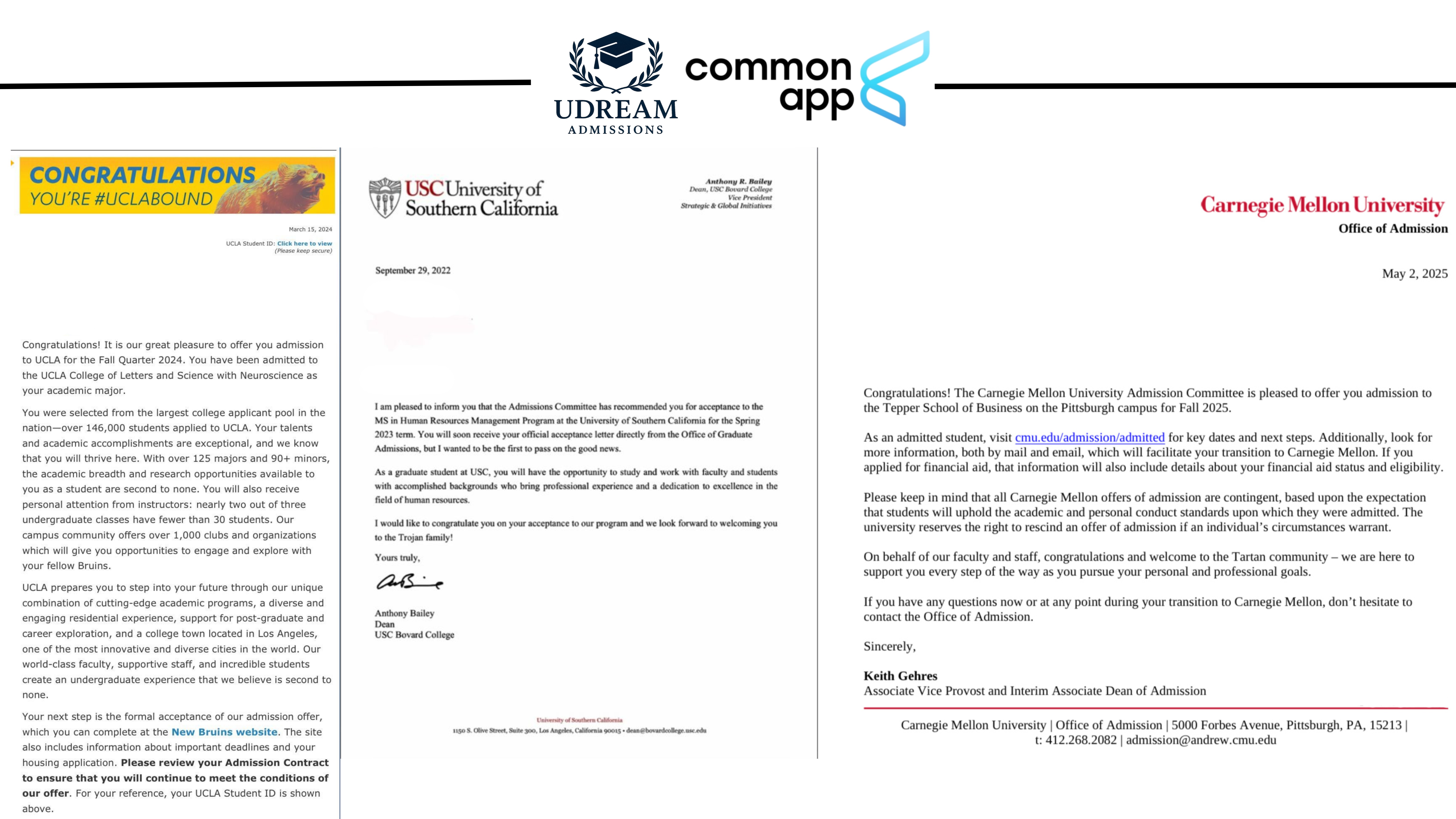 UDream Admissions