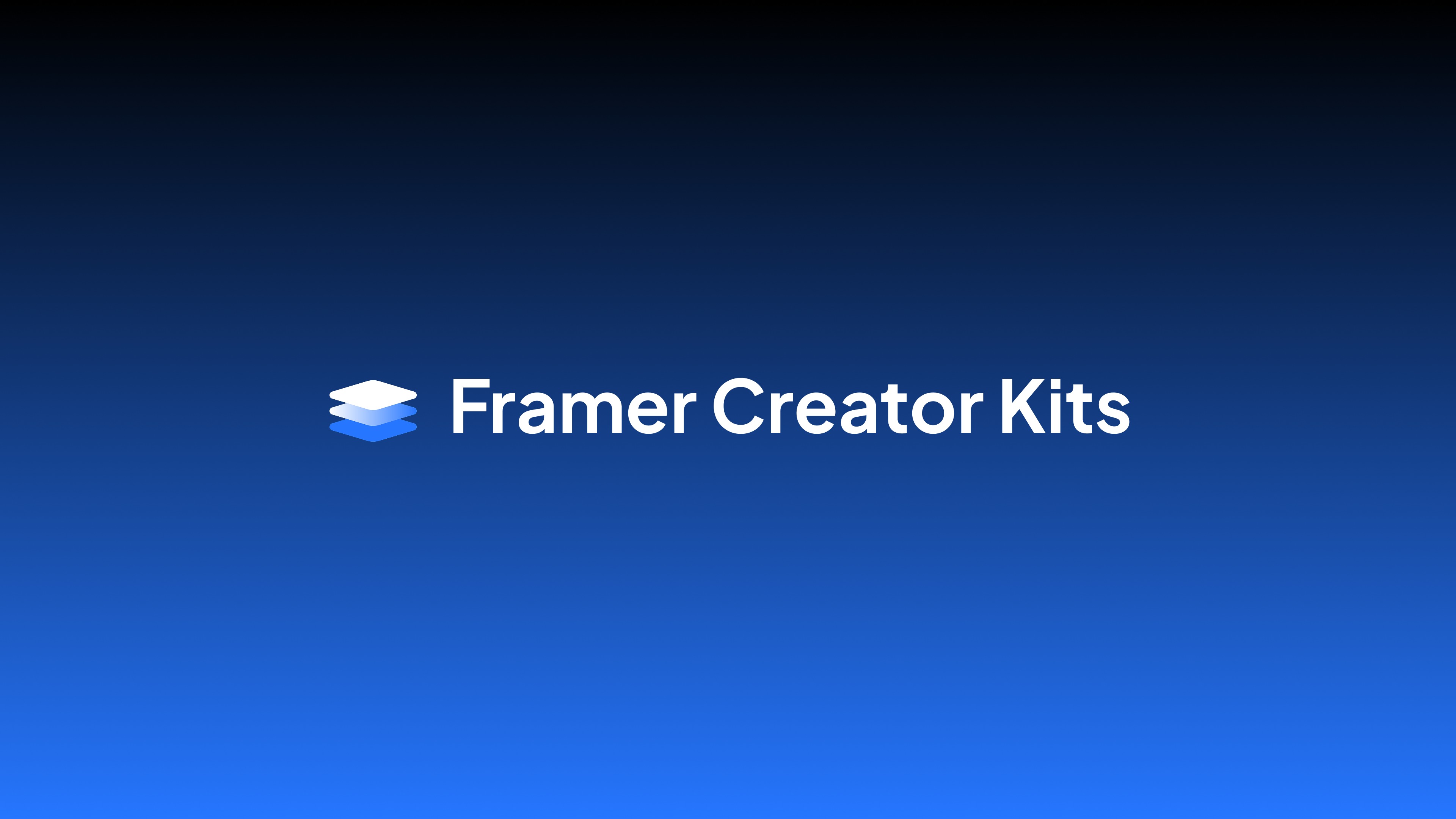 Framer Creator Kits