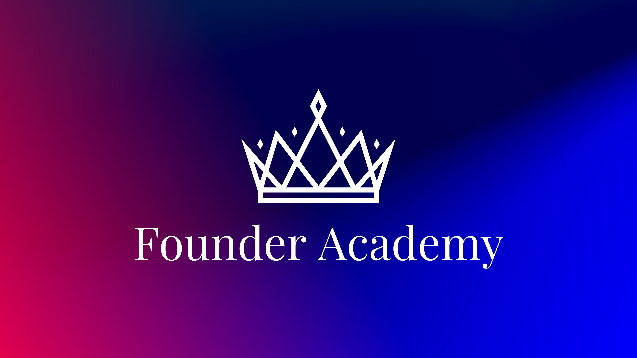 Founder Academy