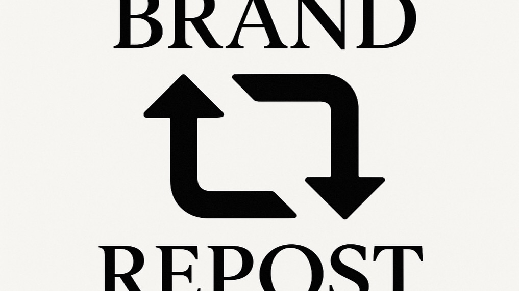 Fashion Brand repost