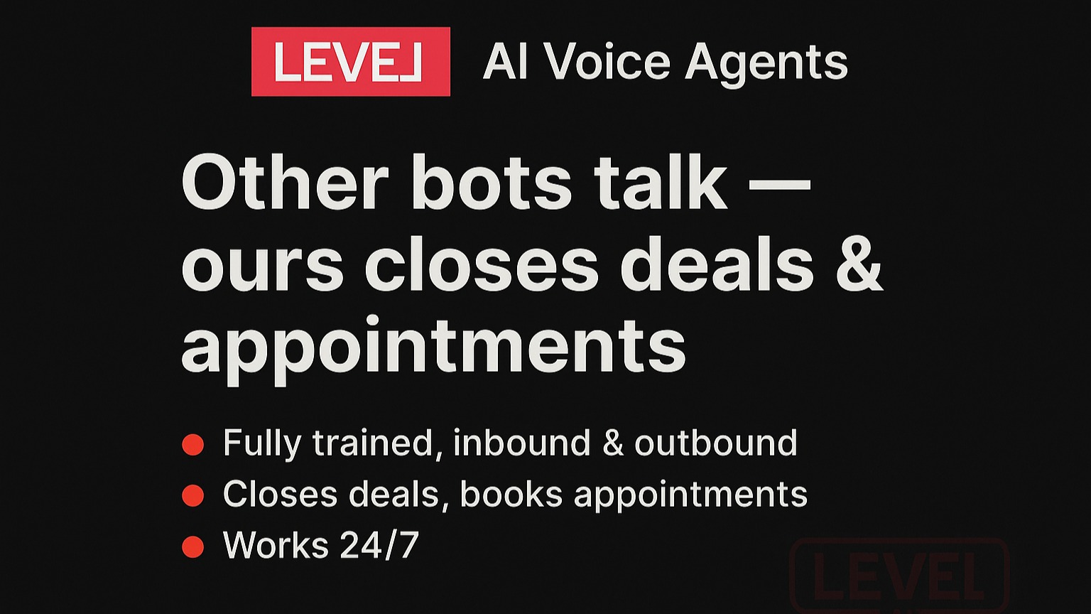 Level AI: Voice Agents