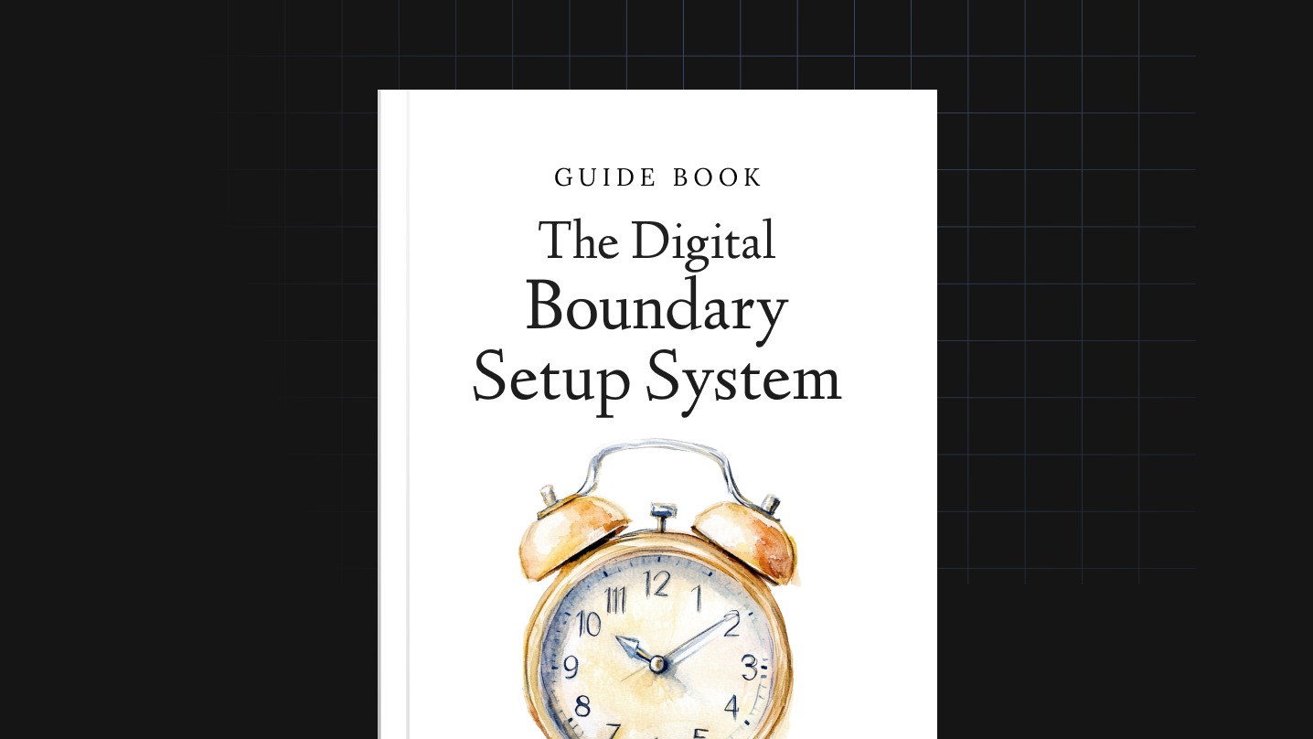 The Digital Boundary Setup 