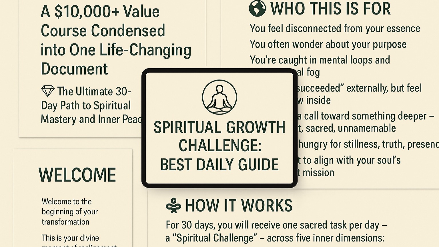 Spiritual Growth Challenge