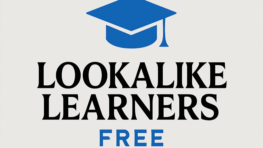 Lookalike Learners Free