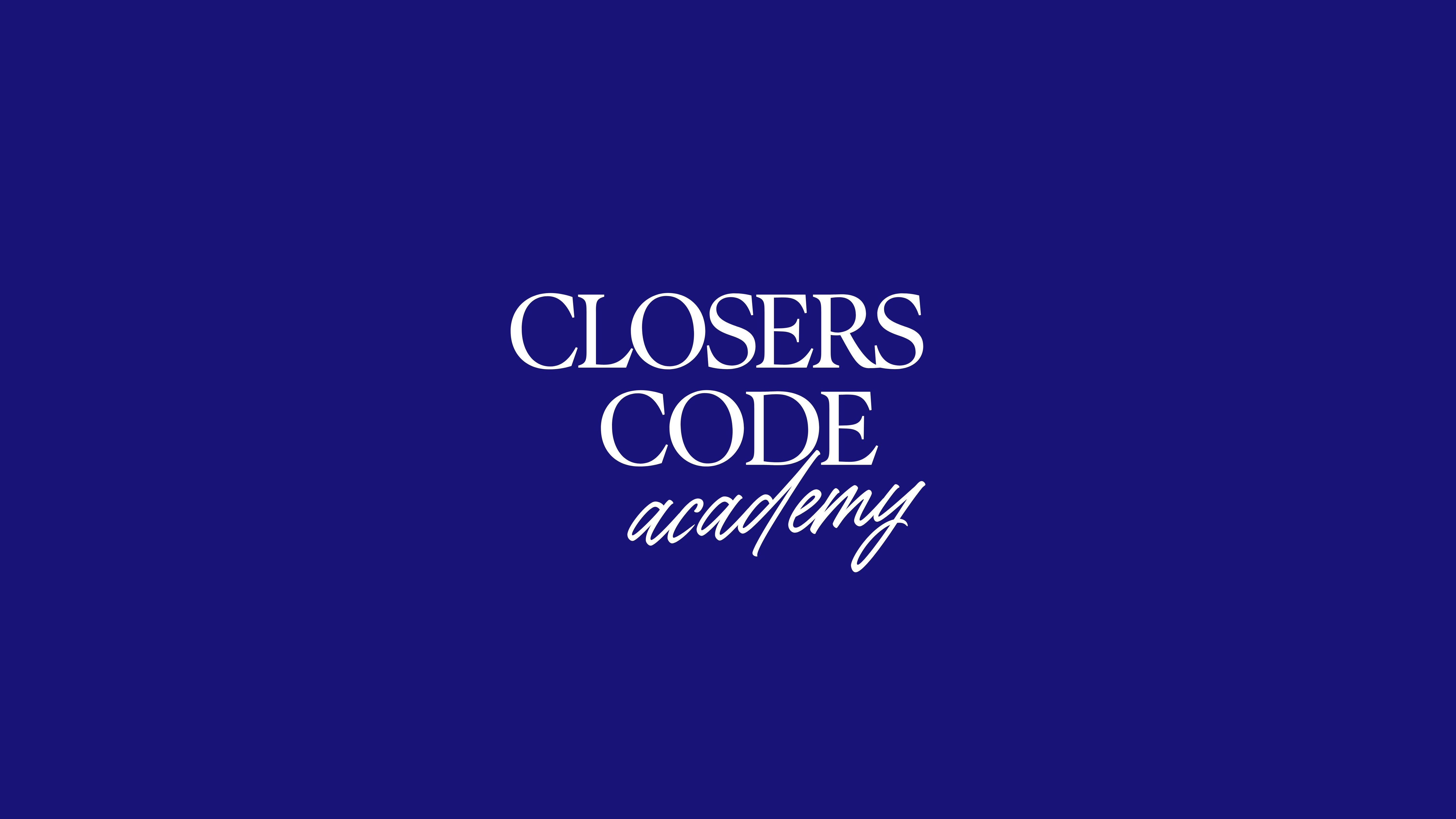 Closers Code Academy Free