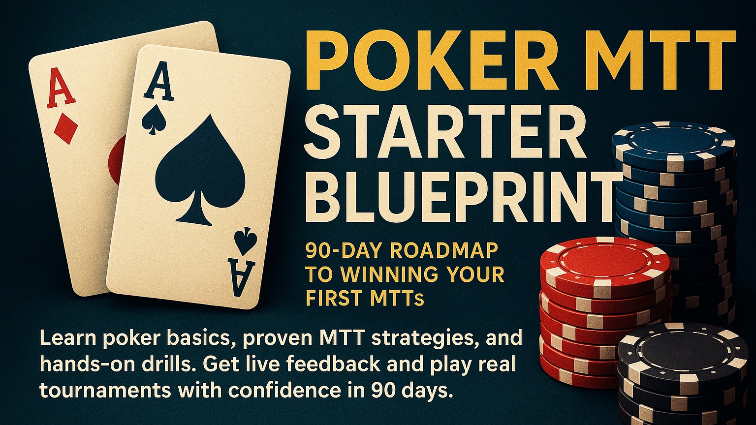 Poker MTT Starter Blueprint