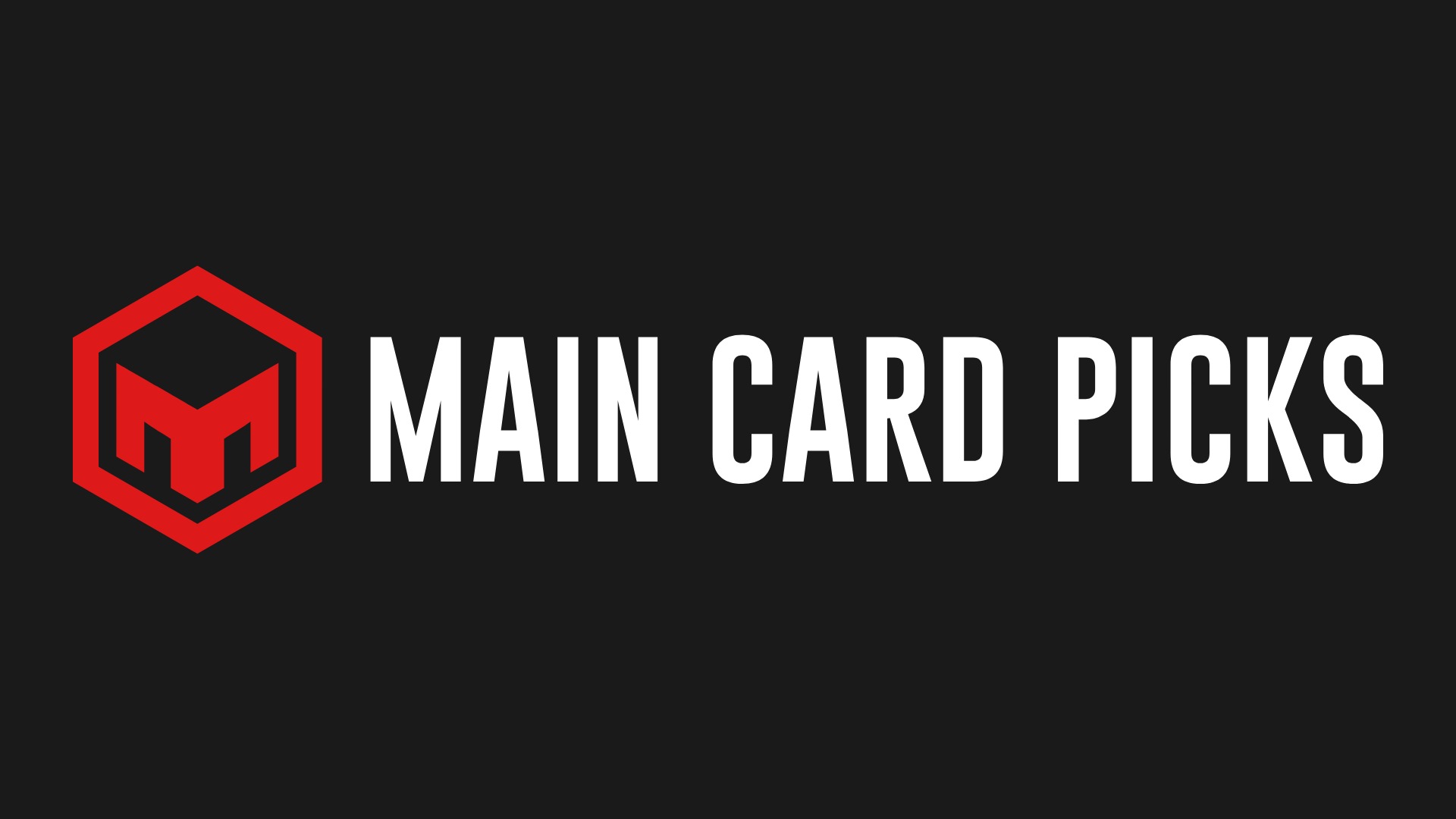 Main Card Picks