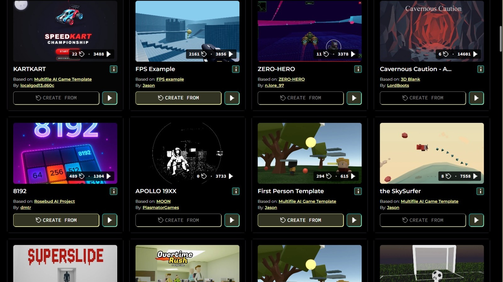 Vibe Code Games