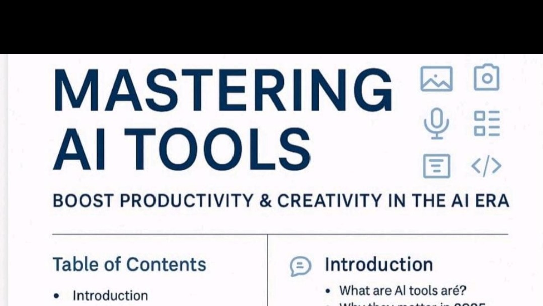 Mastering AI Tools