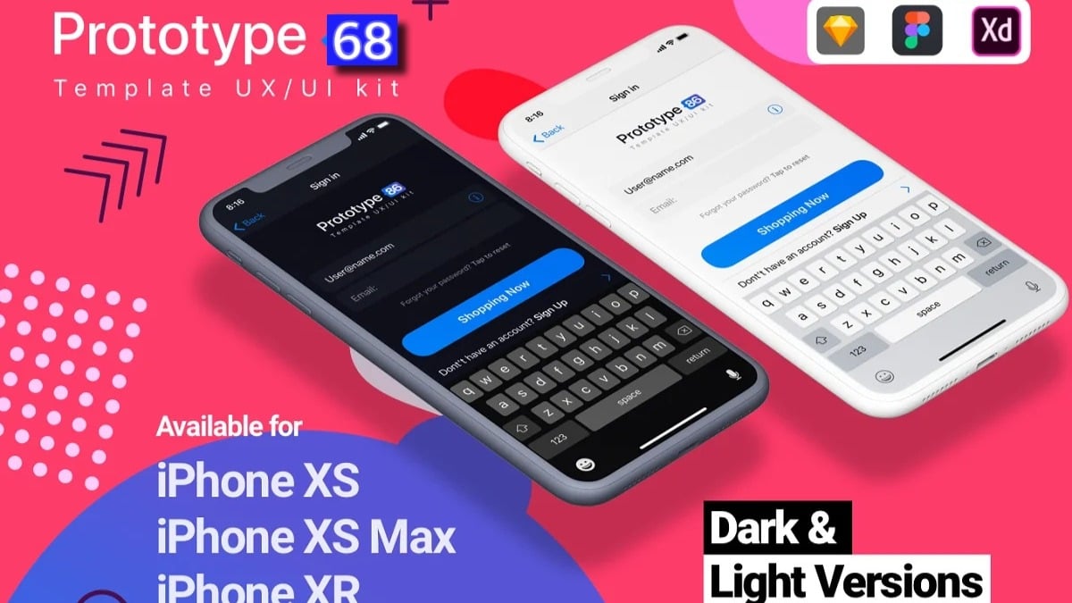 68 UI/UX KIT PREMIUM BUNDLE