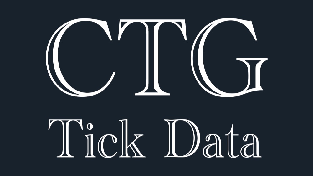 CTG Tick Data