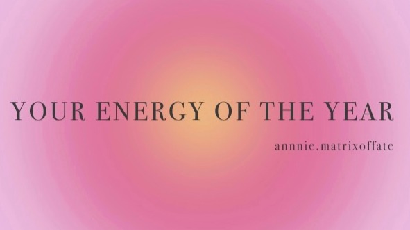 Your Energy of the Year
