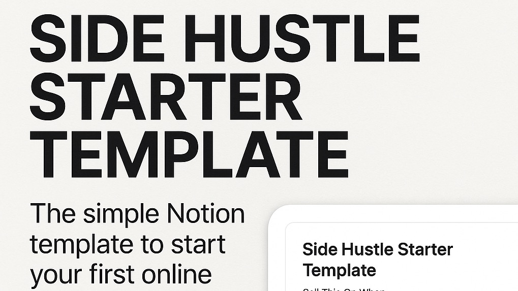 Starter Hustle Kit