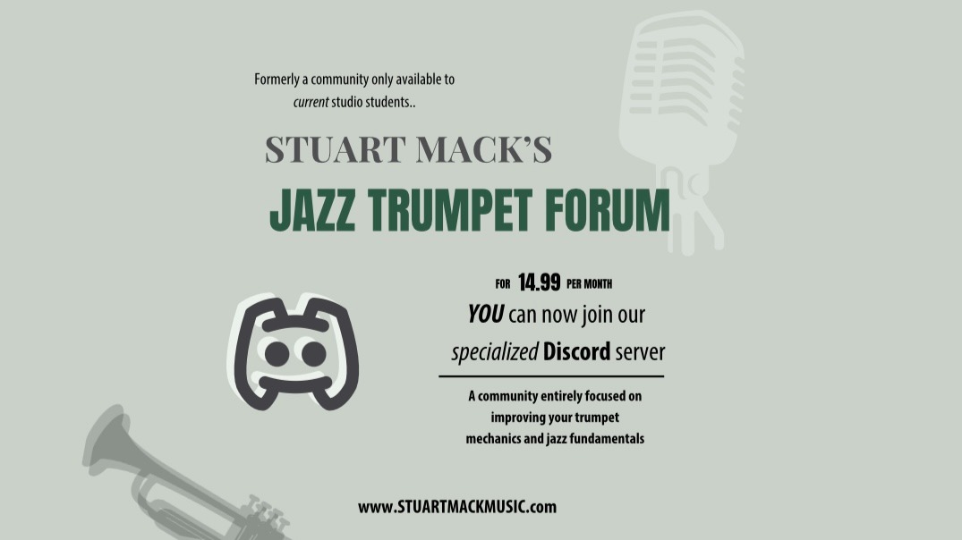 Stuart Mack Jazz Trumpet Forum