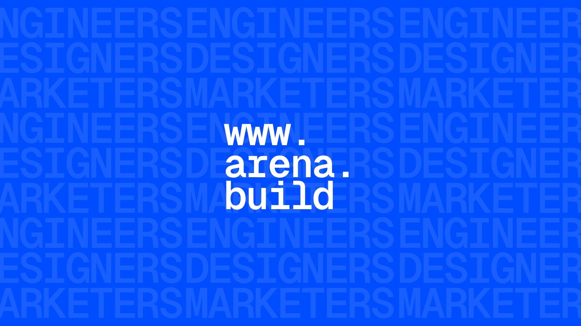 Arena Build