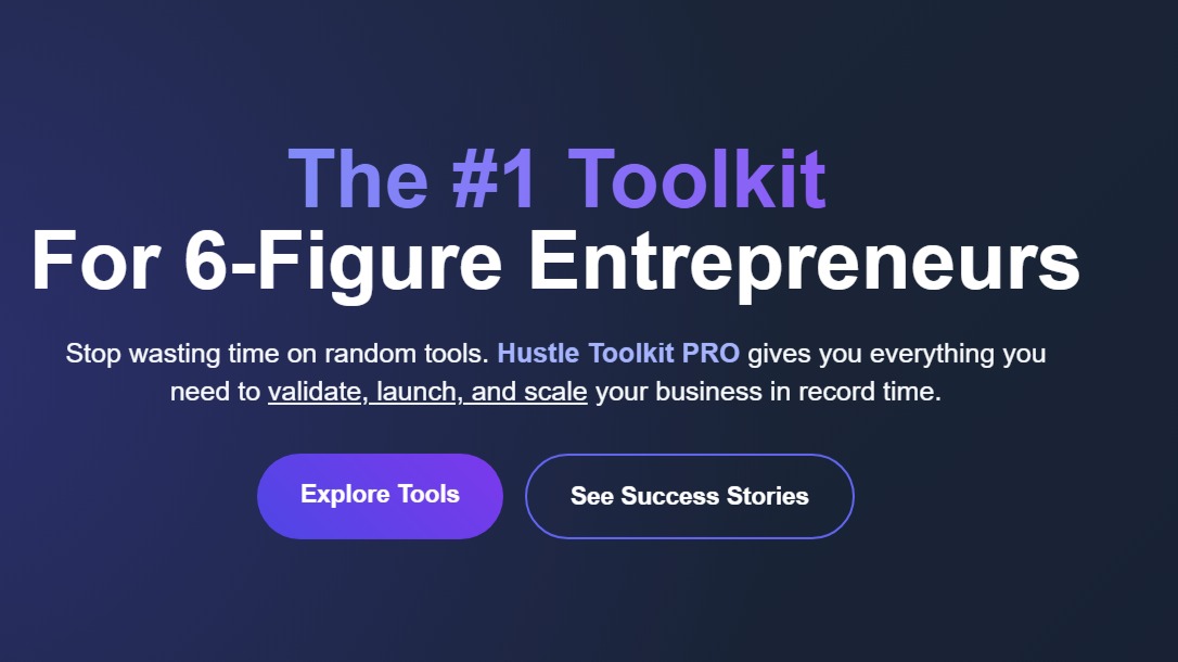 Hustler Toolkit Pro