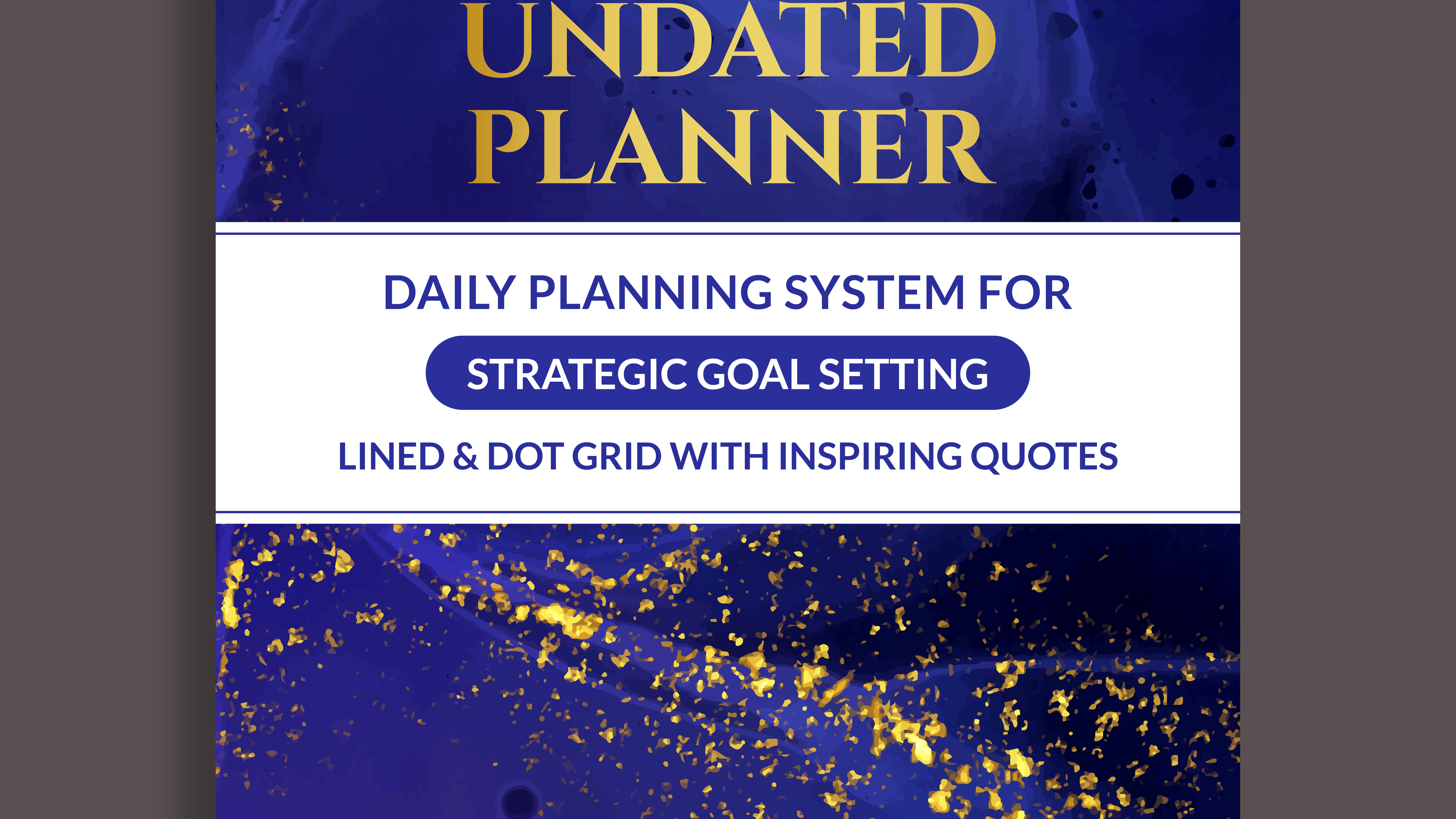 Undated Planner
