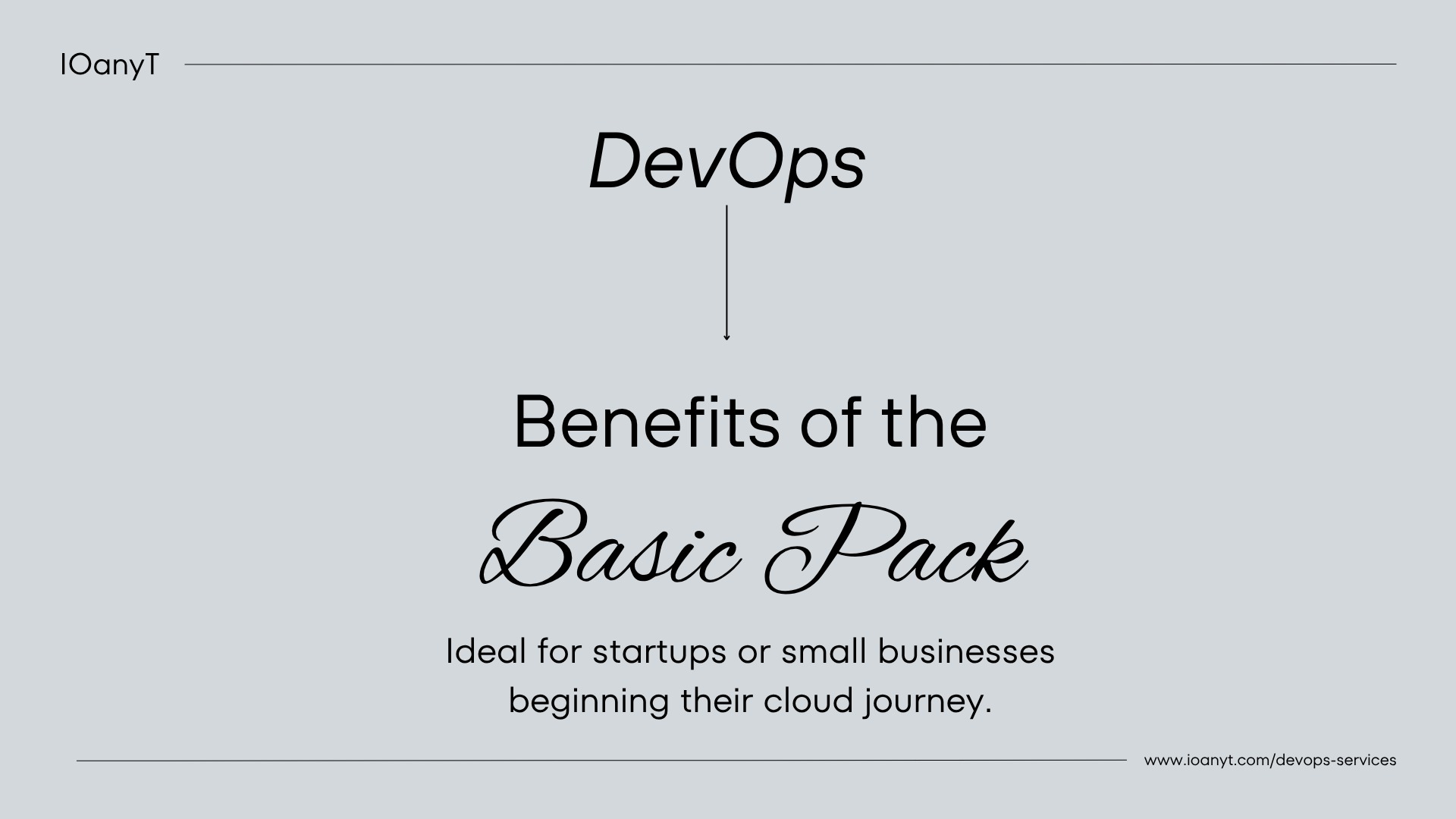 IOanyT DevOps Basic
