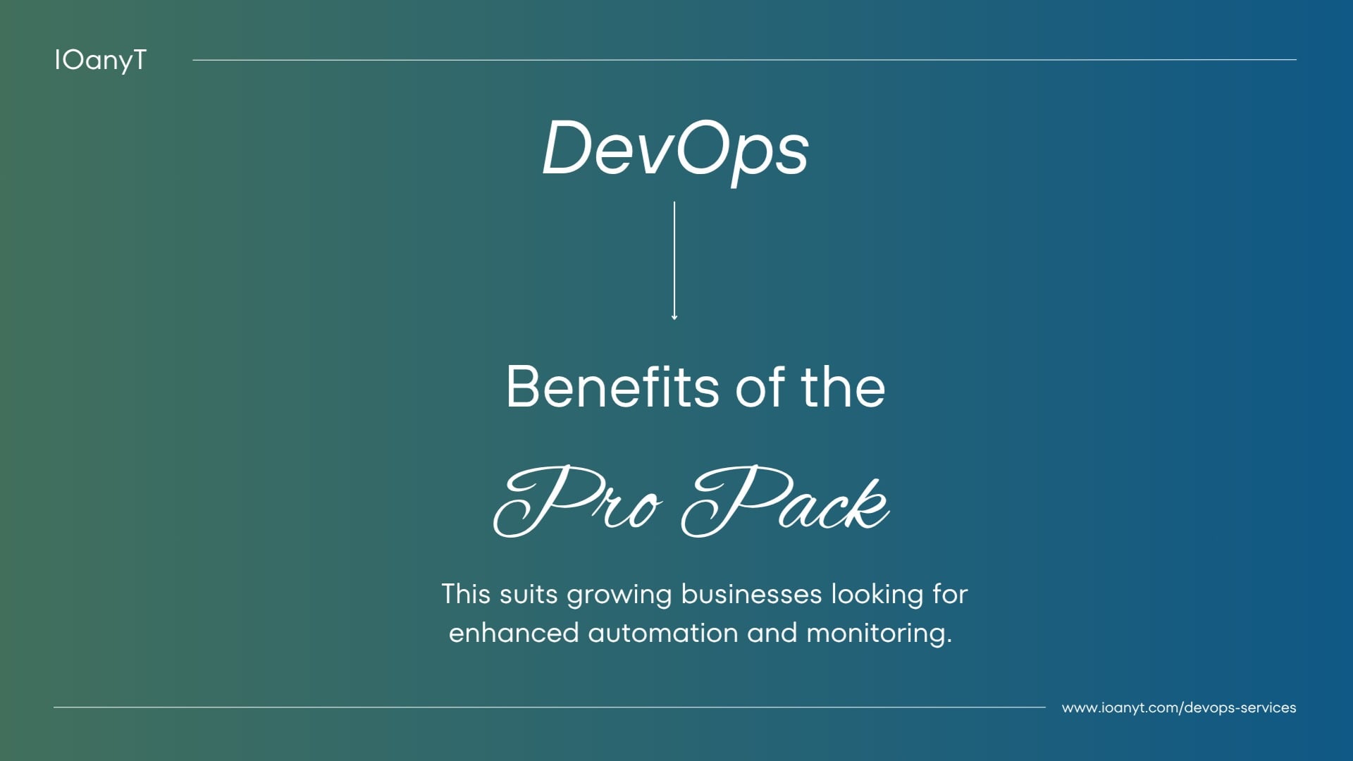 IOanyT DevOps Pro