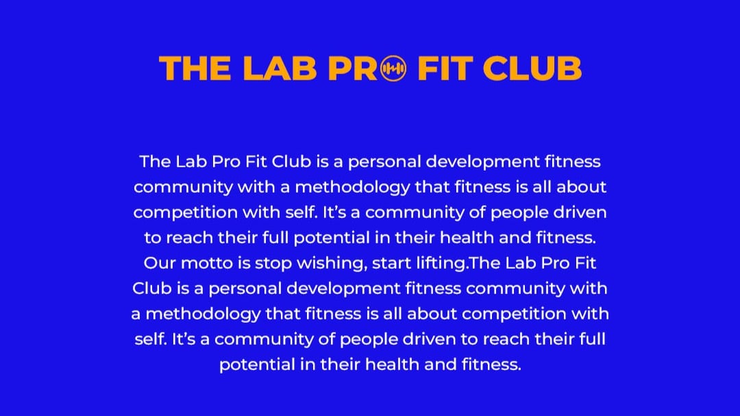 The Lift and Build Bootcamp