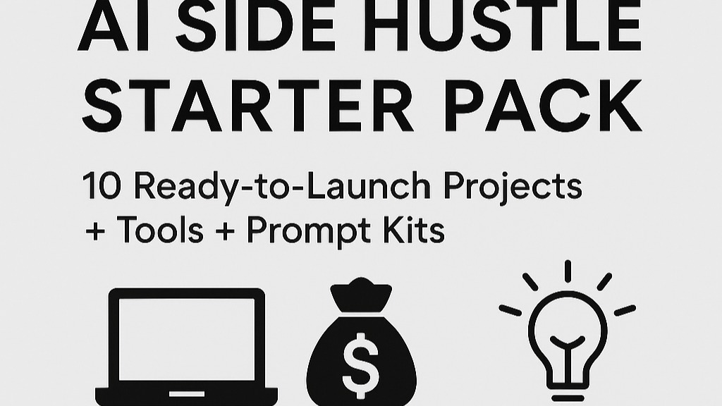 AI Side Hustle Starter Pack