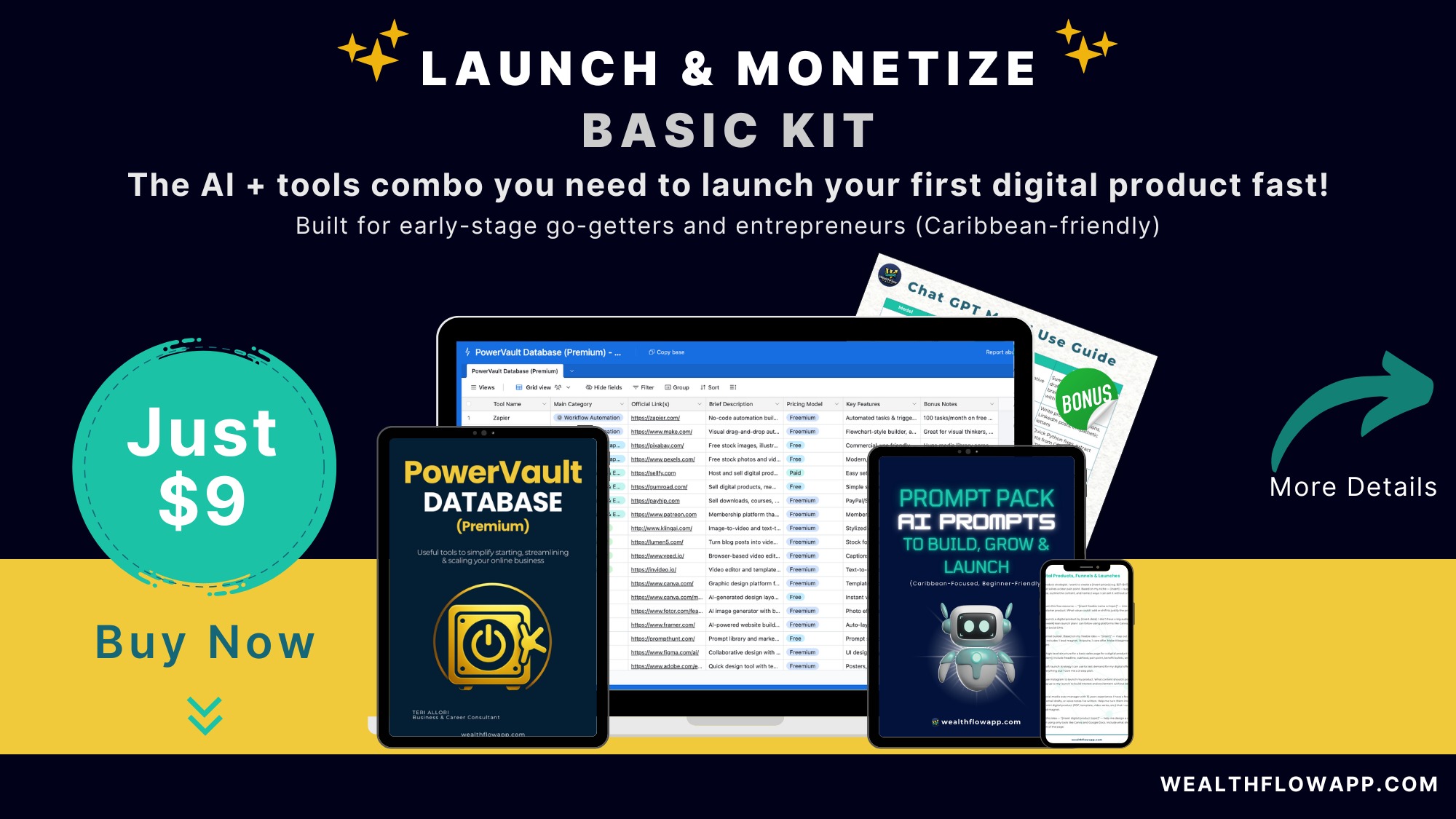 Launch & Monetize Basic Kit