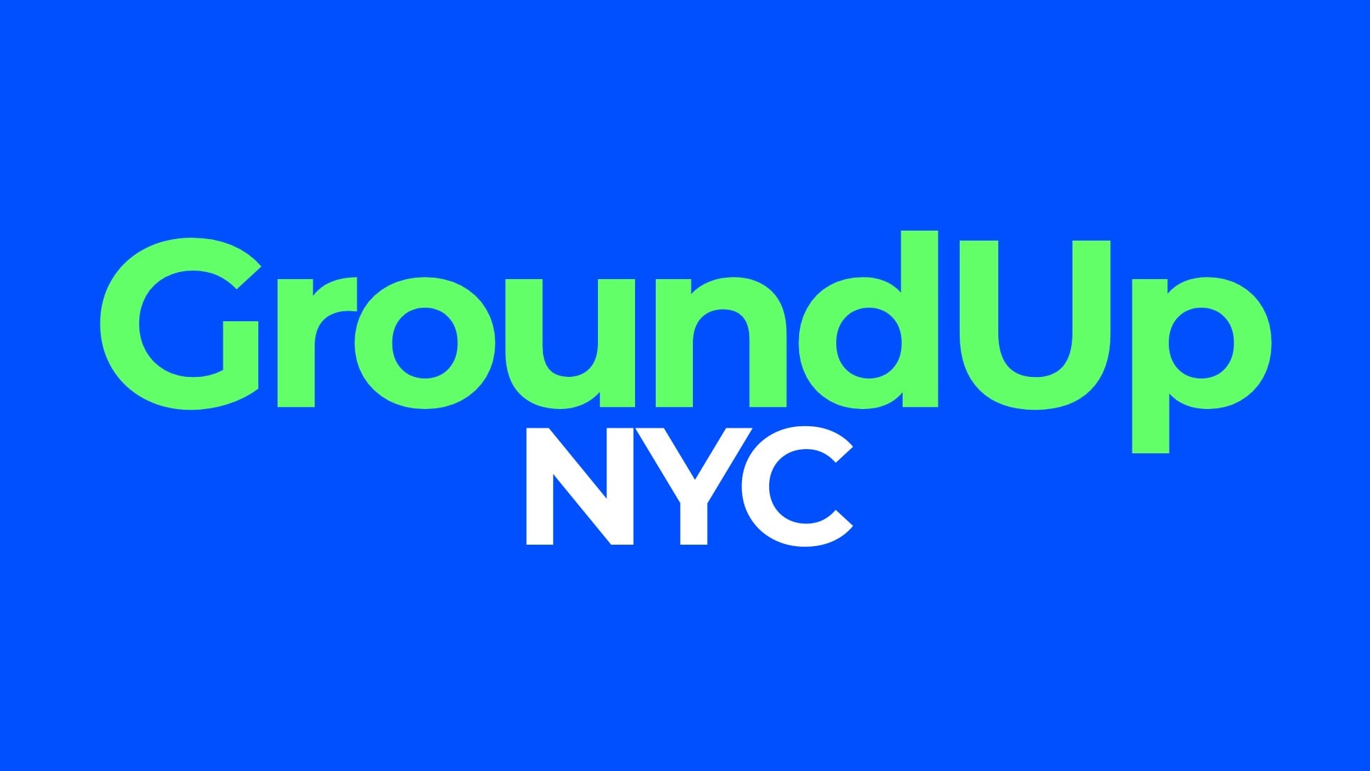 GroundUp NYC