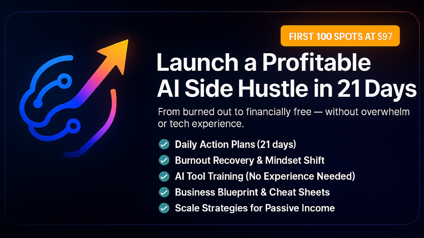 21-Day AI Side Hustle