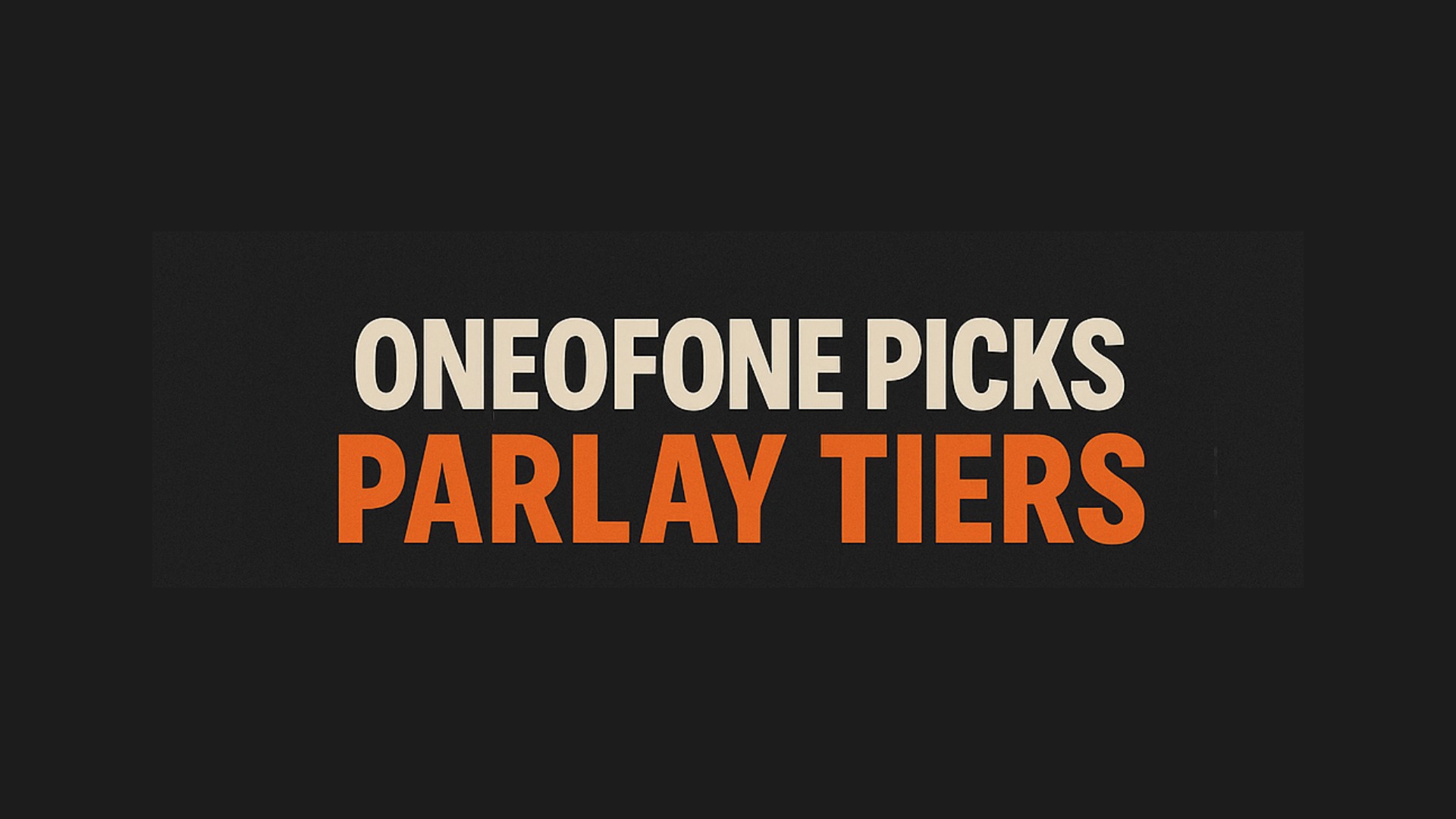 ONEOFONEPICKS