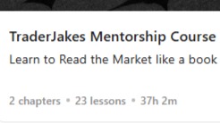 TraderJakes Course
