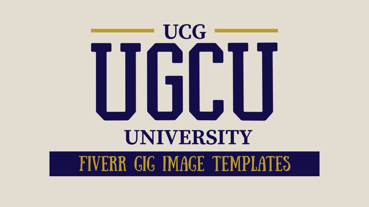UGC Fiverr Gig Image Templates