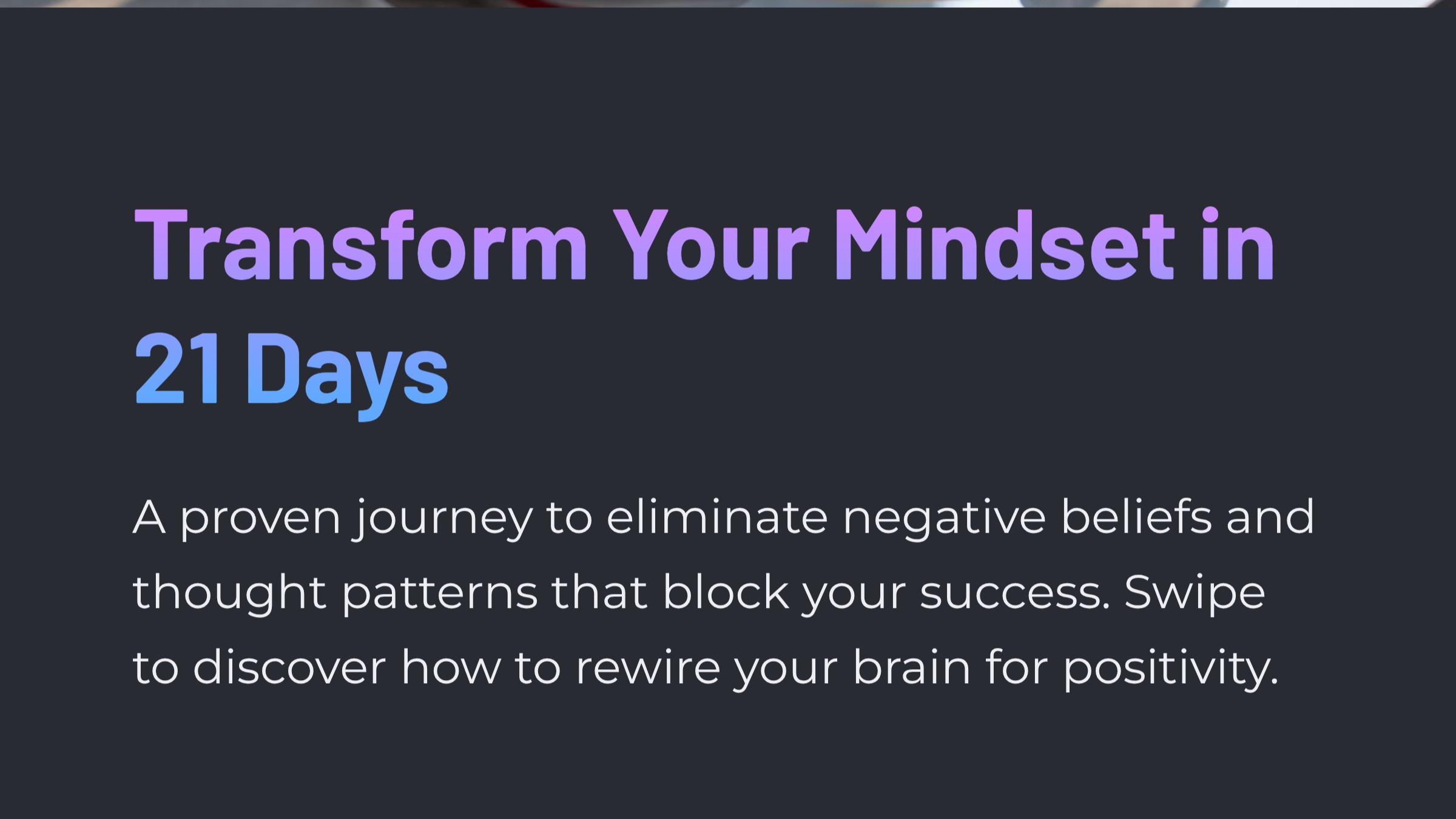 21 Day Challenge
