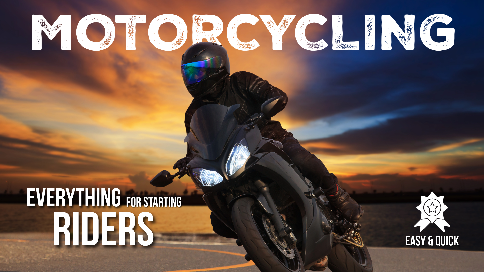 Motorcycle starter guide