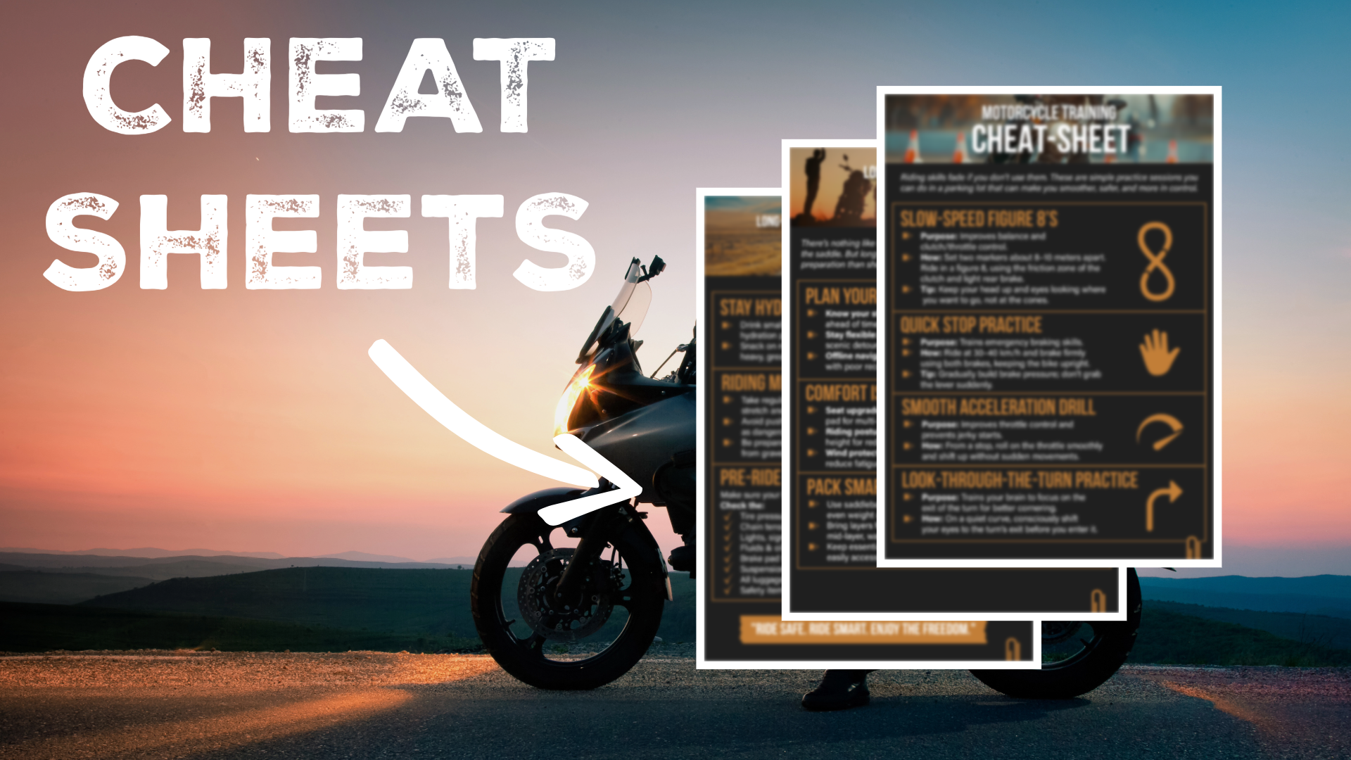 Motor training & touring sheet
