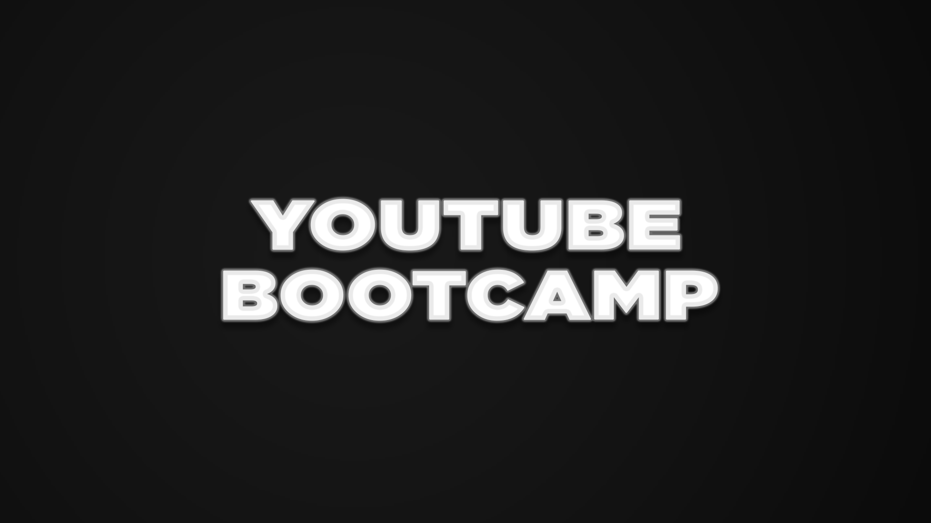 YouTube Bootcamp Access