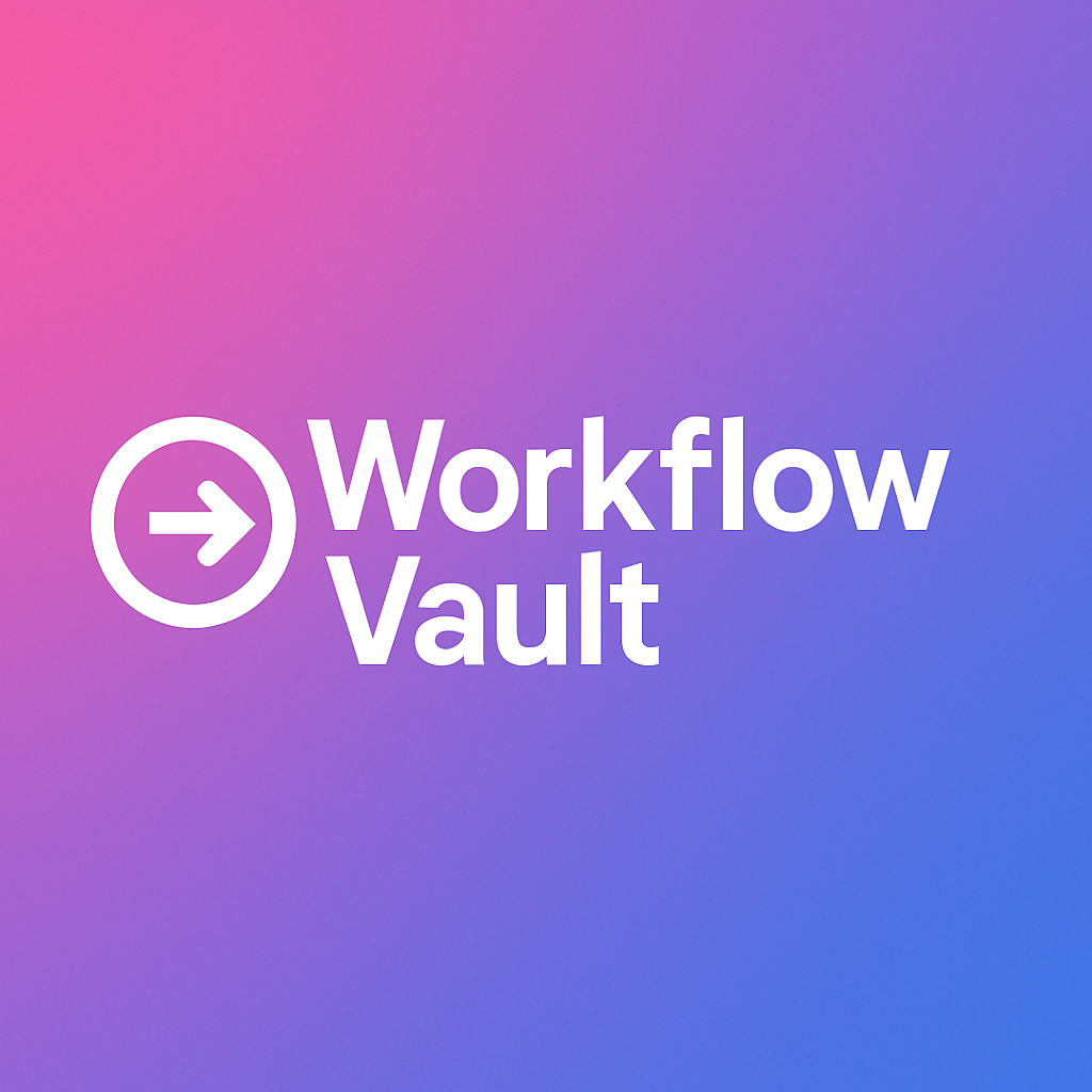 Workflow Vault