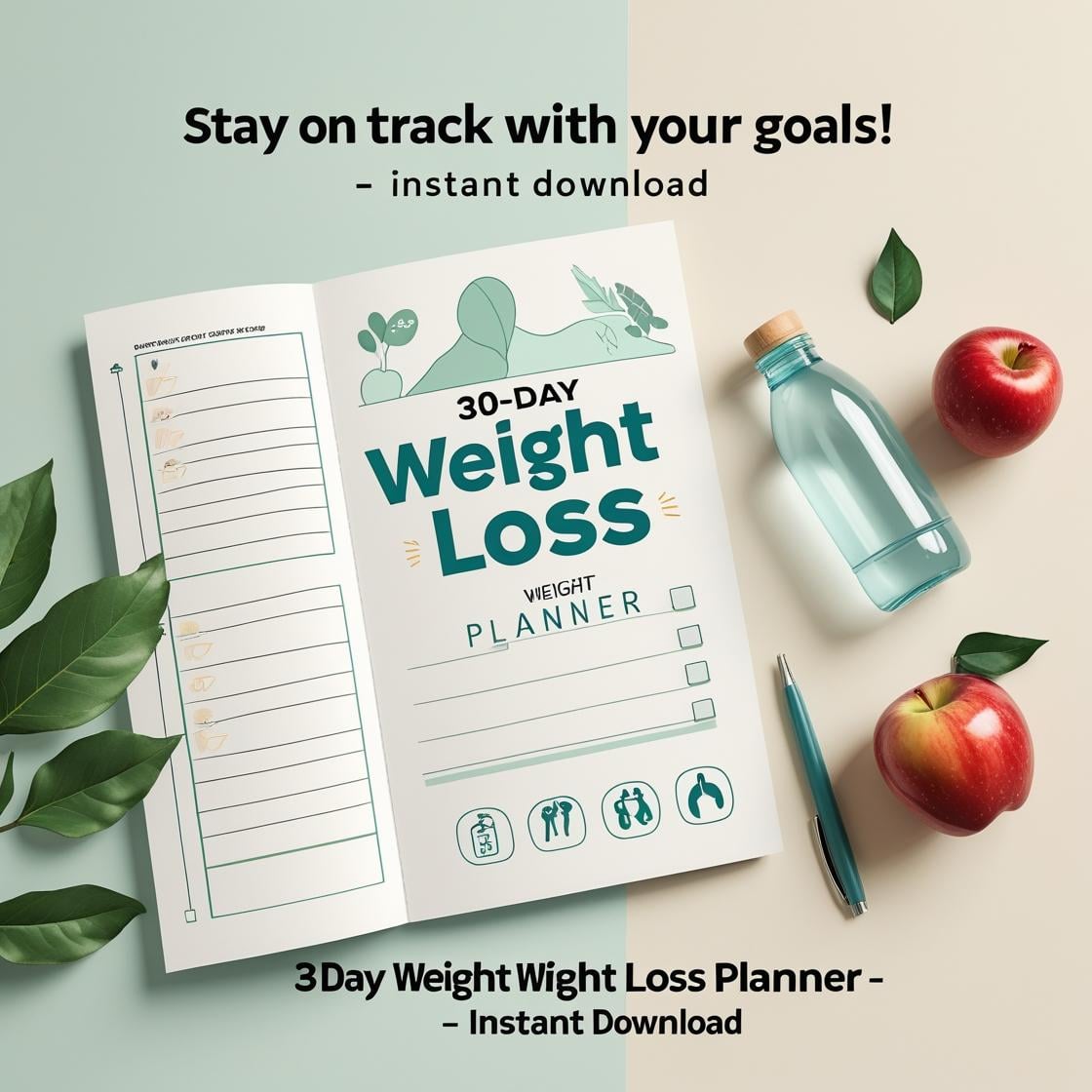Simple Weight Loss Journal 