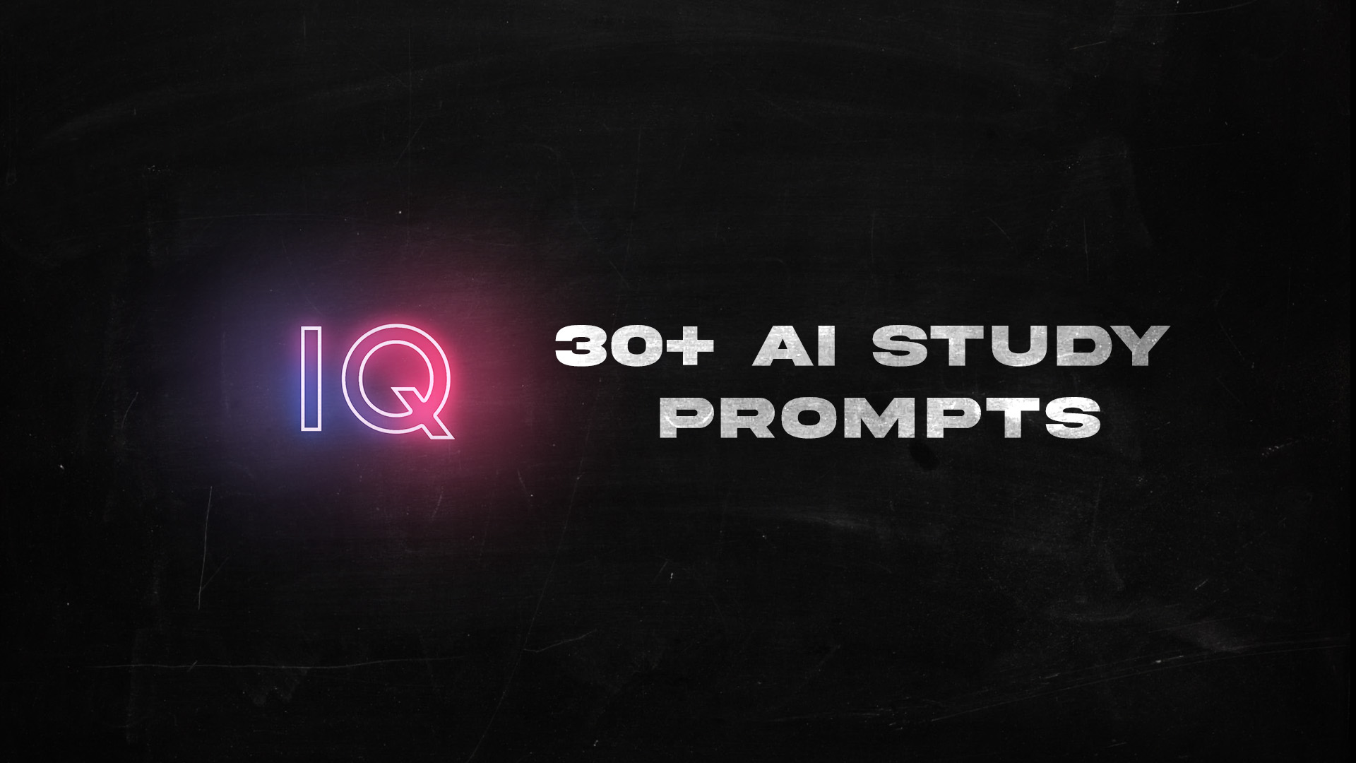 30+ AI Study Prompts