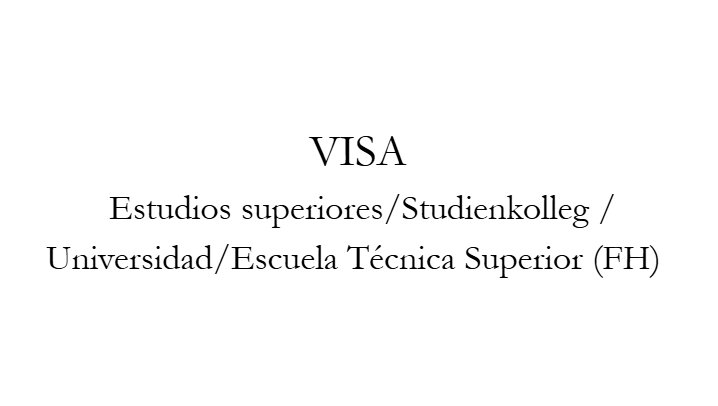 D-Visum 1 (Universidad)